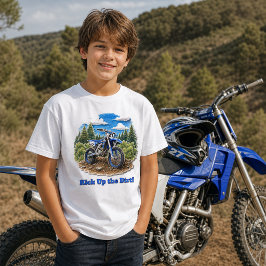 モトクロス レース ダートバイク オフロード Tシャツ