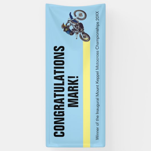 モトクロス 横断幕 (縦)