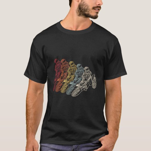 モトクロス – Dirt Bike Tシャツ (正面)