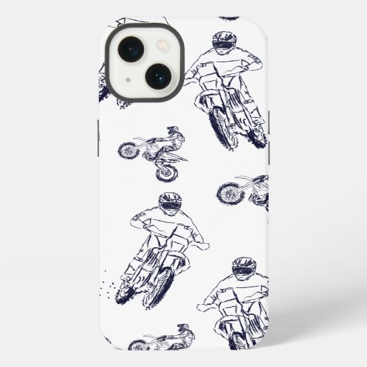 モトクロス iPhoneケース (裏面)