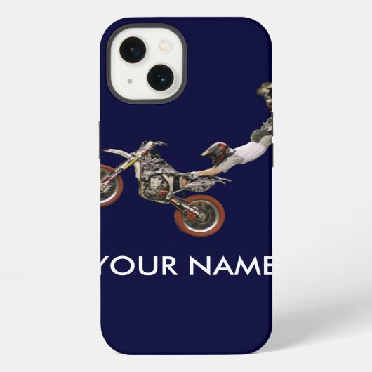 モトクロス iPhoneケース (裏面)