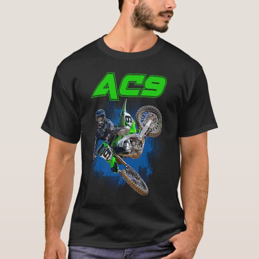 モトクロスAC9 Cianciarulo 9 Adam Tシャツ (正面)