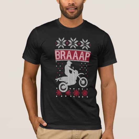 モトクロスBraap Tシャツ (正面)