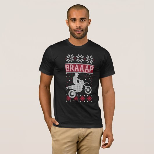 モトクロスBraap Tシャツ (正面フル)