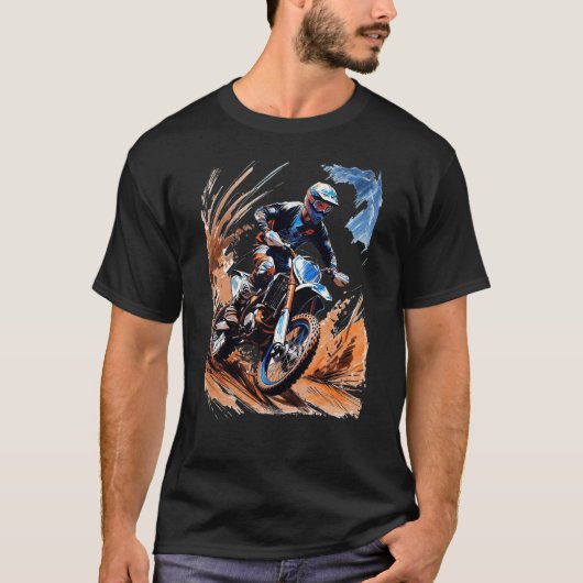 モトクロスTシャツ Tシャツ (正面)