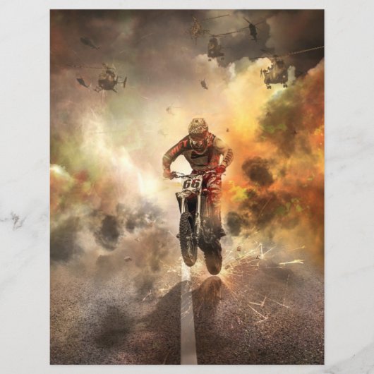 モトクールクロススクラップブック作りカードストック (正面)