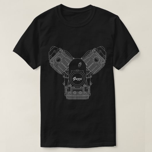 モトグジモーター Tシャツ (デザイン正面)