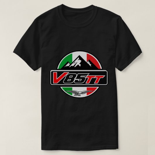 モトグジーV85TT Tシャツ (デザイン正面)