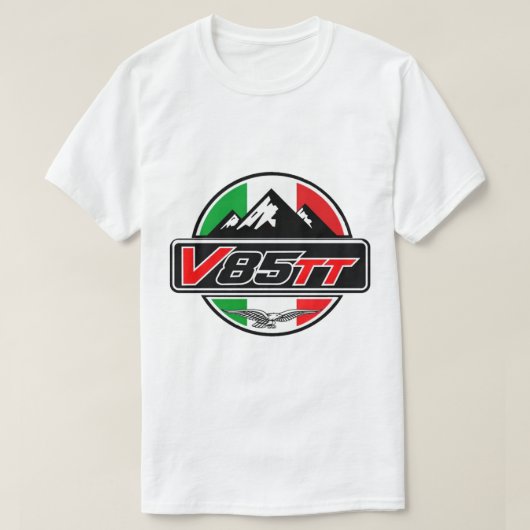 モトグジーV85TT Tシャツ (デザイン正面)