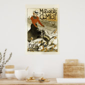 モトサイクコミオフランスのヴィンテージ広告ズ ポスター (キッチン)