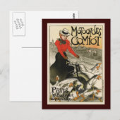 モトサイクルコミオ ポストカード (正面/裏面)