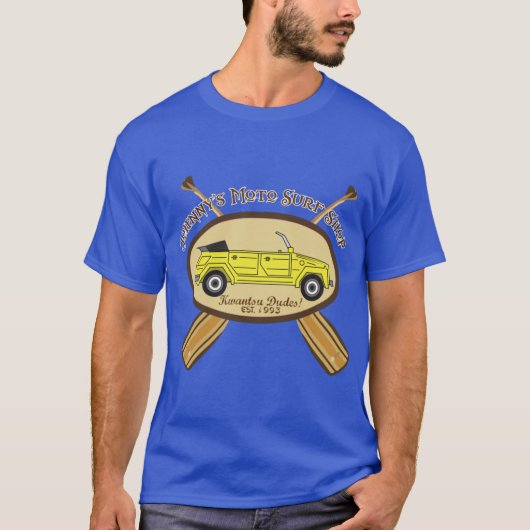 モトサーフ レトロ Tシャツ (正面)