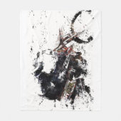 モトックスレーサー フリースブランケット (正面)