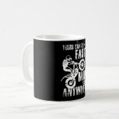 モトトライアルバイク コーヒーマグカップ (正面左)