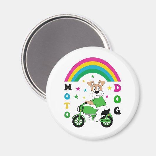 モトドッグ マグネット (正面/裏面)