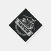 モトパーソナライズされたクロスライダーダートバイクヒルレース スタンダードカクテルナプキン (角)