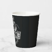モトパーソナライズされたクロスライダーダートバイクヒルレース 紙コップ (左)