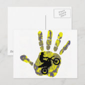 モトフレッシュ絵を描 ポストカード (正面/裏面)