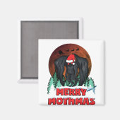 モトマンクリスマスメリー、モトマスの男のクリスマスサン マグネット (正面/裏面)