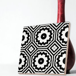 モトモダンロッコモチーフの幾何学的パターン タイル