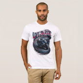 モトライダーデザイン Tシャツ (正面フル)