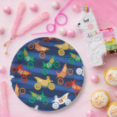 モトラマダートバイク ペーパープレート (パーティー)