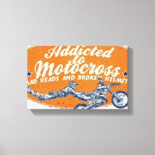 モトレース キャンバスプリント (正面)