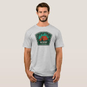 モドック国有林のキャンプ Tシャツ (正面フル)