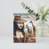 モナがサファリに ポストカード (スタンド正面)