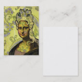 モナがサロンに行った 名刺 (正面/裏面)