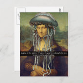 モナの新ボンネット ポストカード (正面/裏面)