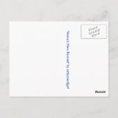 モナの新ボンネット ポストカード (裏面)