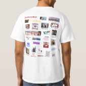 モナの特別なワイシャツ-サポータは支持します Tシャツ (裏面)