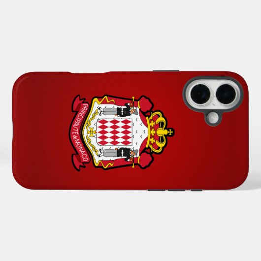 モナカンの紋章 Case-Mate iPhoneケース (裏面 (横))