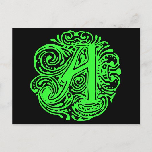 モナキアグリーン"A" ポストカード (正面)