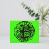 モナキアブラック「B」 ポストカード (スタンド正面)