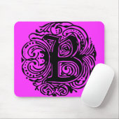 モナキアブラック"B" マウスパッド (マウス)