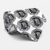 モナキアブラック"D" ネクタイ (ロール)