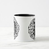 モナキアブラック"D" マグカップ (中央)