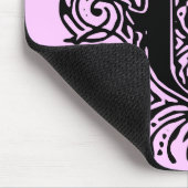 モナキアモノグラム文字WイニシャルアルファベットW マウスパッド (コーナー)