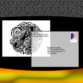 モナキヤ「A」 ポストカード