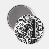 モナキヤ「A」 マグネット (正面/裏面)