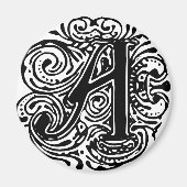 モナキヤ「A」 マグネット (正面)