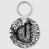 モナキヤ「C」 キーホルダー (正面)