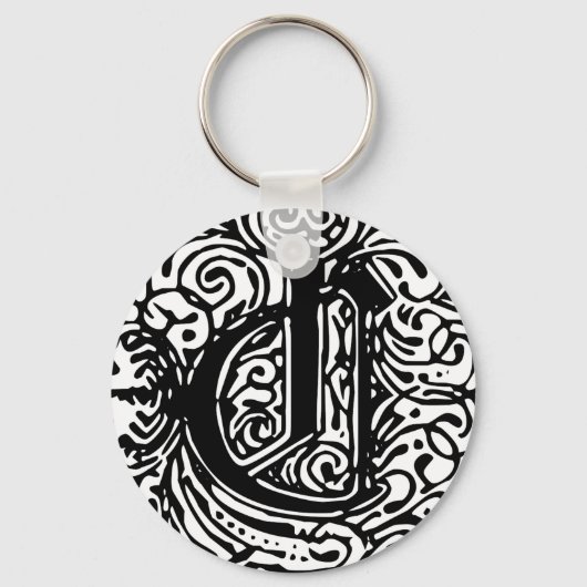 モナキヤ「C」 キーホルダー (正面)