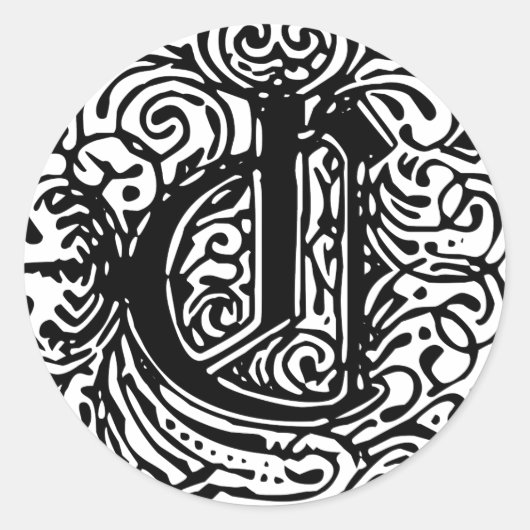 モナキヤ「C」 ラウンドシール (正面)