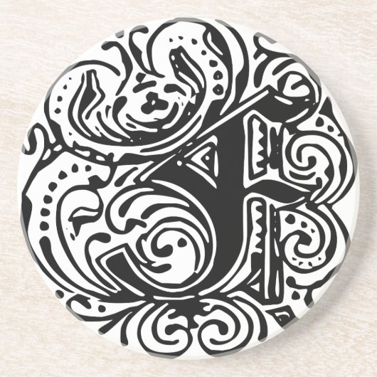 モナキヤ「F」 コースター (正面)