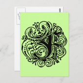 モナキヤ「F」 ポストカード (正面/裏面)