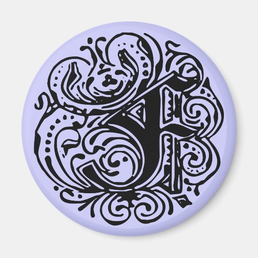 モナキヤ「F」 マグネット (正面)