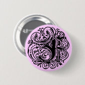 モナキヤ「F」 缶バッジ (正面&裏面)